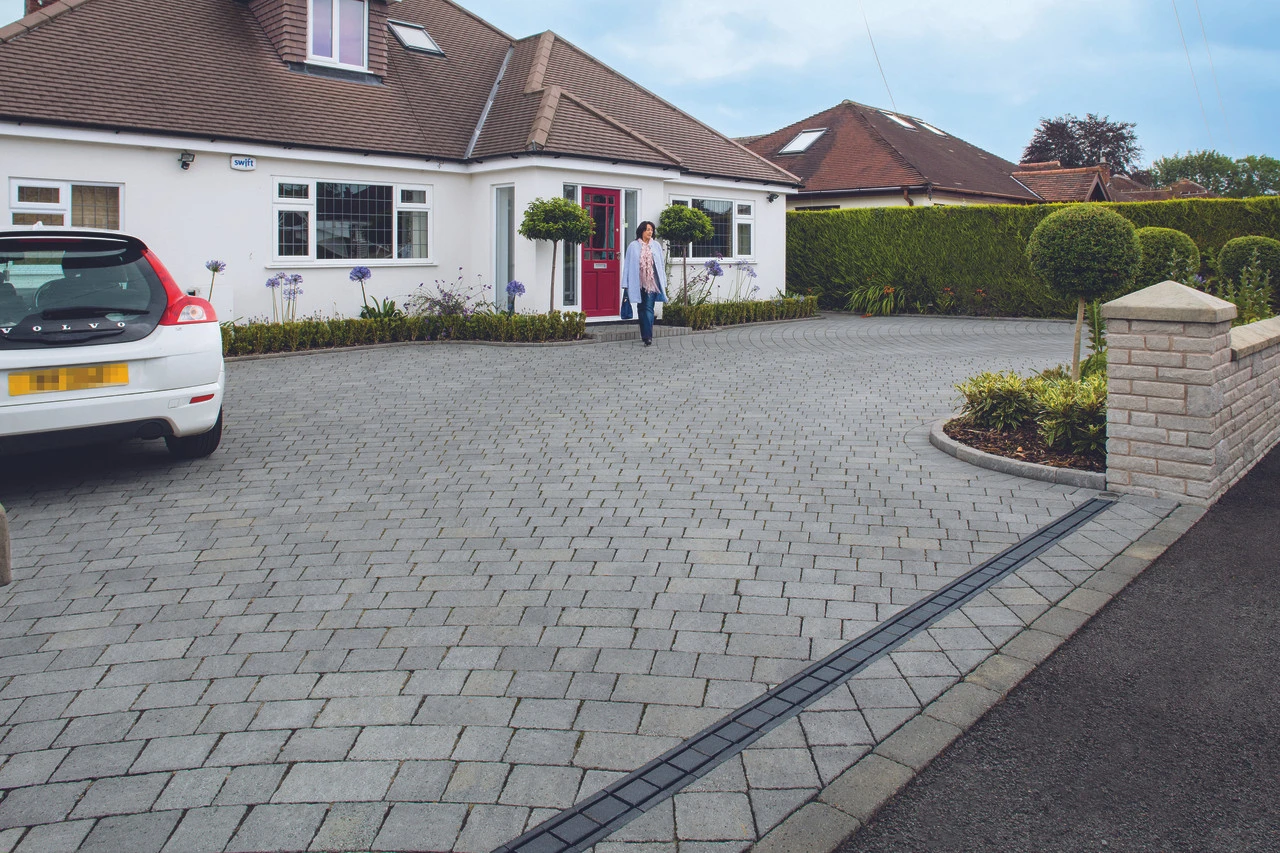 Drivesett Tegula 50 Concrete Paving Pennant Grey Project Pack (9.73m2) 1 Drivesett Tegula 50 Concrete Paving Pennant Grey Project Pack (9.73m2)