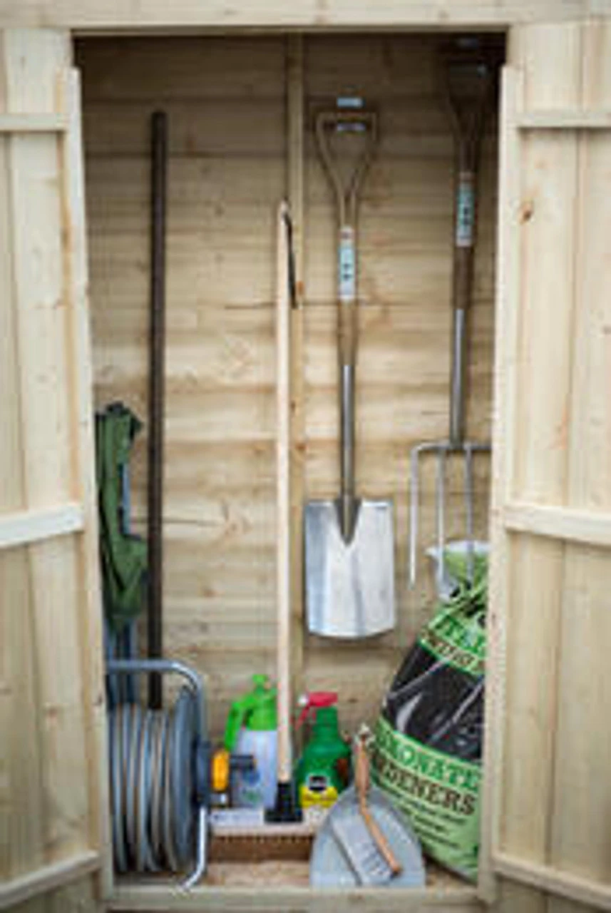 Forest Garden Pent Garden Store Tall Pressure Treated 1080 X 550 X 1780mm 10 Forest Garden Pent Garden Store Tall Pressure Treated 1080 X 550 X 1780mm - Image 10