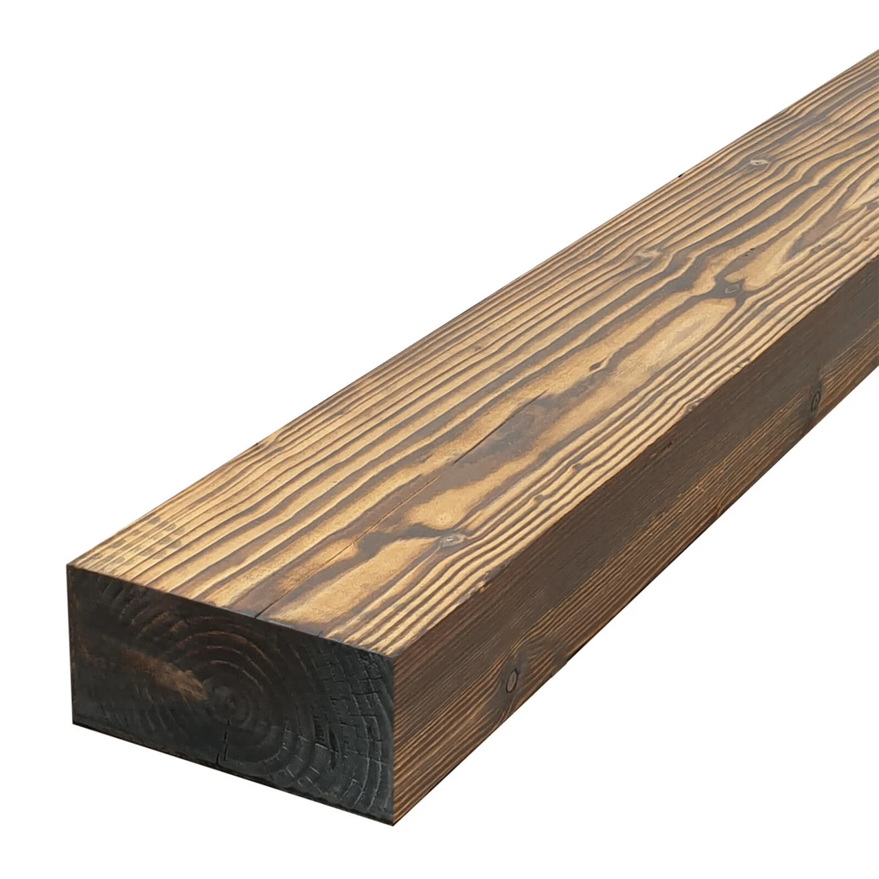 Brown Charred Brushwood UC3u Treated Garden Sleeper 125 X 250 X 2400mm 1 Brown Charred Brushwood UC3u Treated Garden Sleeper 125 X 250 X 2400mm