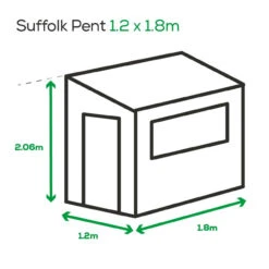 Albany Sheds Suffolk Pent Shed Treated 1800 X 1200mm -EcoScape Shop t.tlx QNQpP I.UQpN7o4V Q.Qiw4Qq. 02181.1701483700