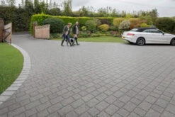 Drivesett Argent Priora Concrete Paving Dark Mixed Size Pack (8.06m2)