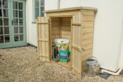 Forest Garden Shiplap Pent Garden Store Pressure Treated 1080 X 550 X 1320mm