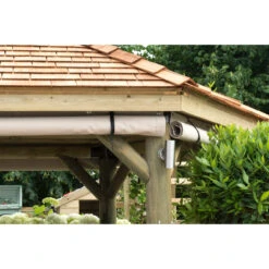 Forest Garden Hexagonal Timber Gazebo Curtains Cream -EcoScape Shop t.tlx kfkLMC0.1kLqGfNGmk.kfjFkY. 71356.1677066355