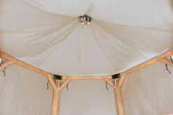 Forest Garden Hexagonal Thatched Roof Gazebo & Cream Lining -EcoScape Shop t.tlx vovXVqp.6vXmensREv.vo gvt. 23567.1676517385